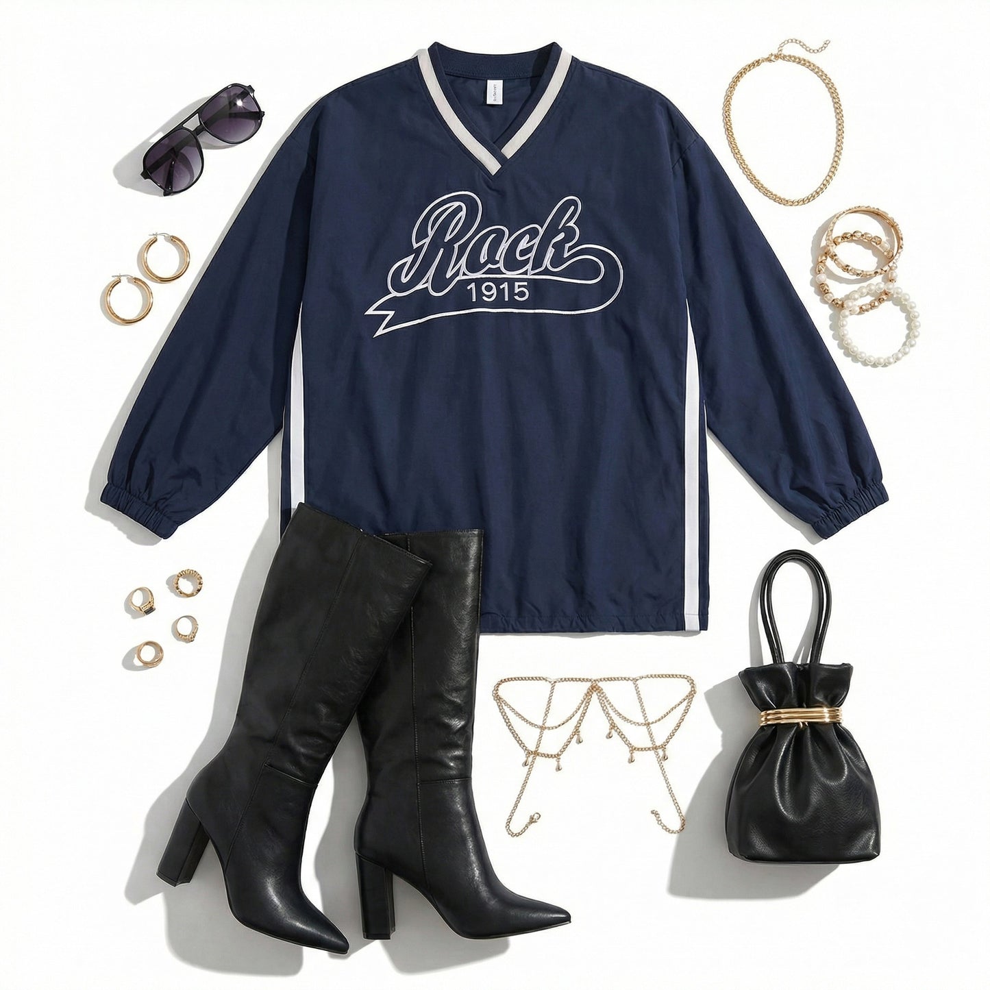 Graphic Loose Fit Sweatshirt