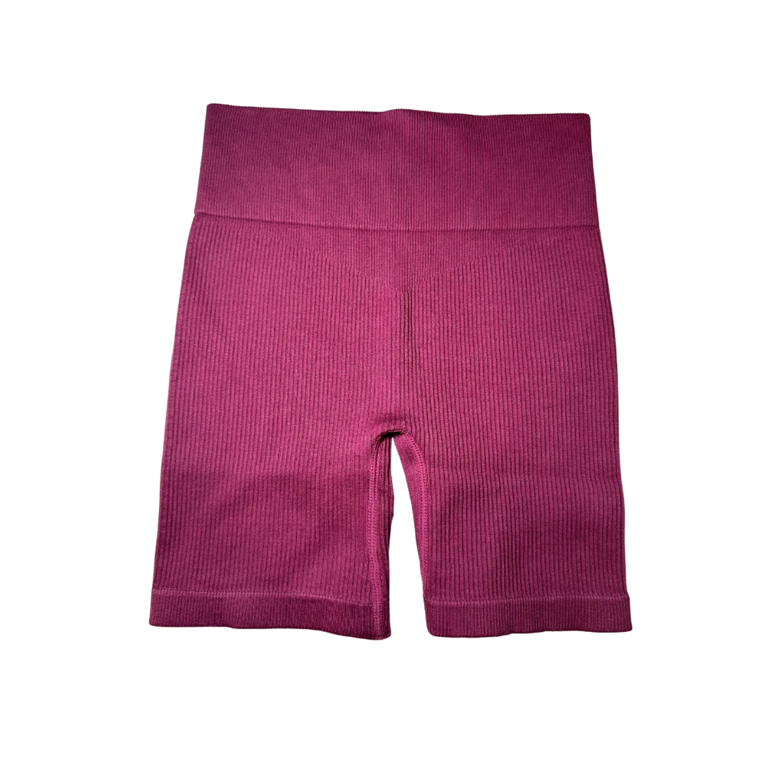 2 Pcs Muscle Tank Bra & High Wasted Short