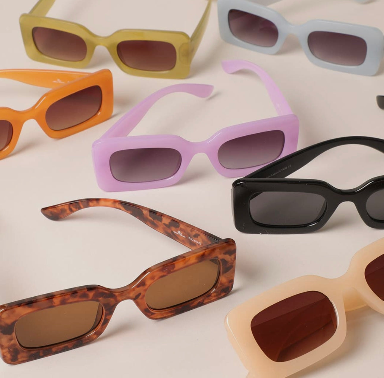 Bold Rectangle Sunglasses