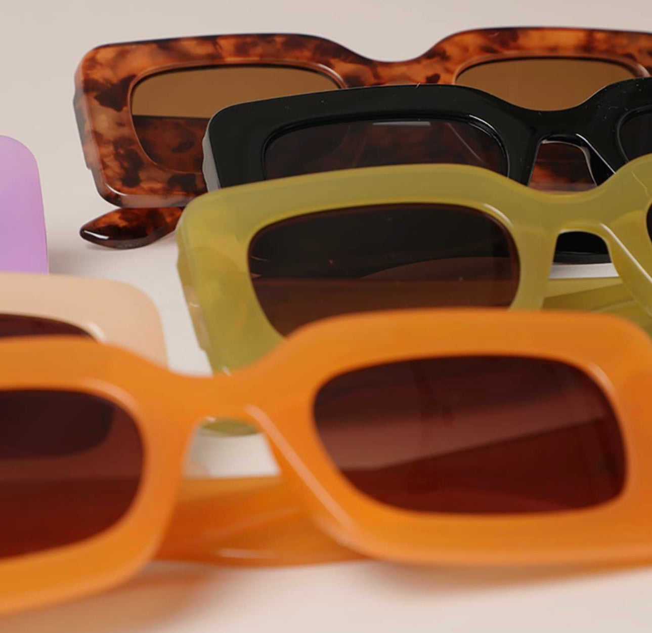 Bold Rectangle Sunglasses