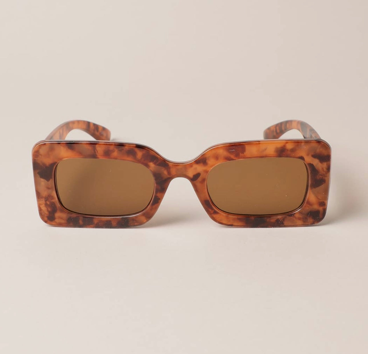 Bold Rectangle Sunglasses