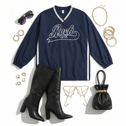 Graphic Loose Fit Sweatshirt