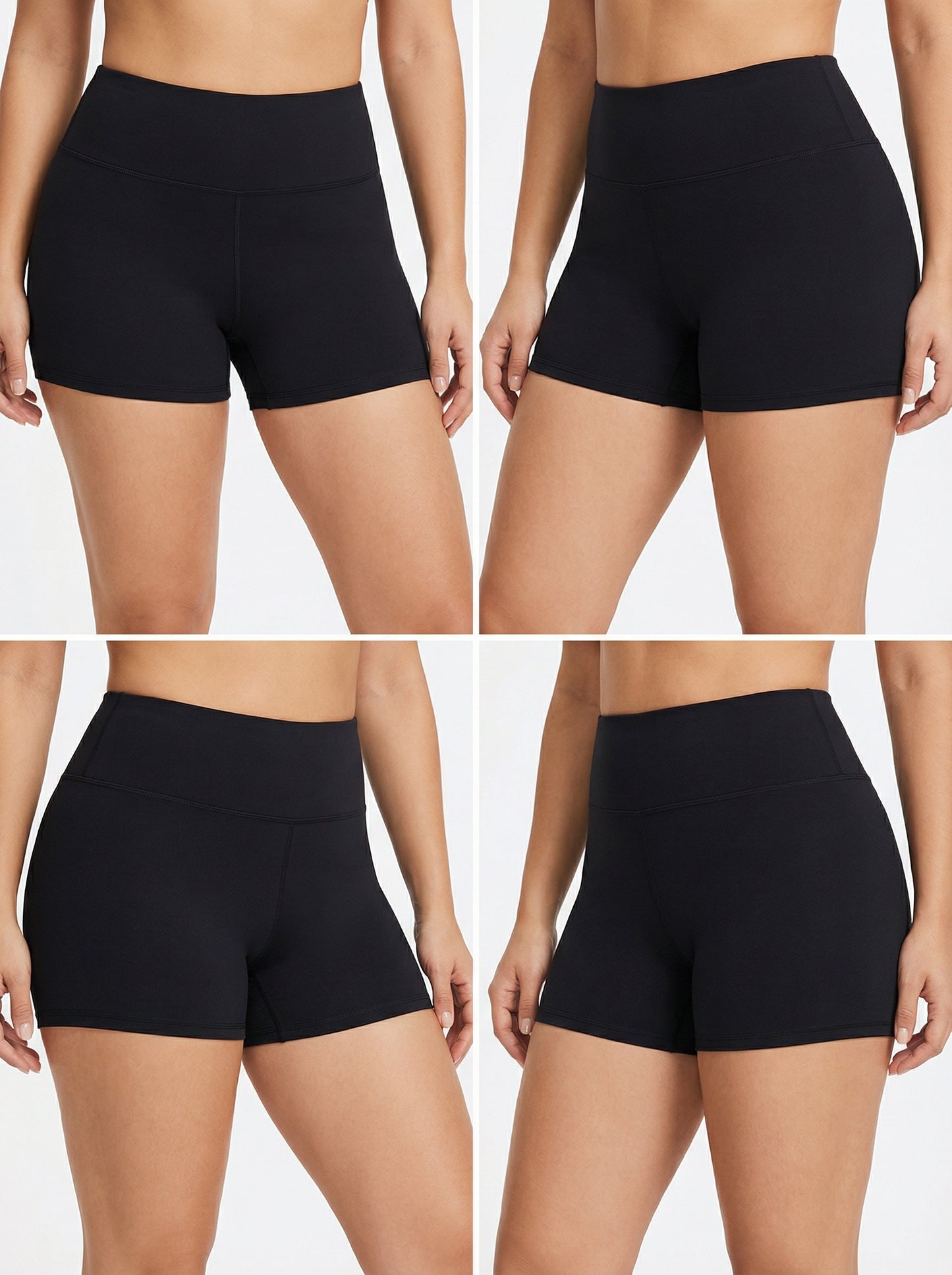 Black Waist Shorts